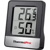 HOMEDE Thermo-Hygrometer TP-49 B, mit LC-Display, digital, von -50 bis 70°C, innen