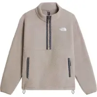 The North Face - Weiches und warmes Fleece - M TNF Fleeski 1/4 Zip PO Stone Slab für Herren - Größe S - Beige