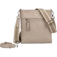 Gabor Umhängetasche "Silena" Damen Schultertasche mit hochwertig, gewebtem Gurtband