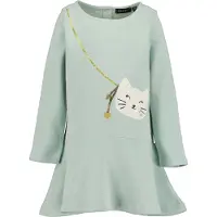 Blue Seven Jerseykleid "Girls Sweatkleid mit aufgedruckter Tasche"
