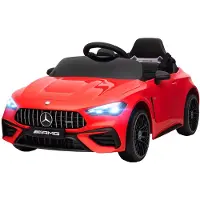 AIYAPLAY Kinder Elektroauto 2x12V Kinderauto mit Musik, MP3, Sanftem Start/Stopp