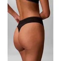 Calvin Klein Underwear Tanga "THONG" Körpernahe Passform mit elastischem Bund