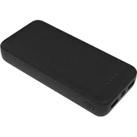 Platinet Powerbank 20000 mAh + PD Ladegerät 20W Schwarz (PMPB20SETB)