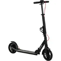 SPORTNOW Cityroller Aluminium Höhenverstellbar & Klappbar Scooter mit PolyurethanRäder