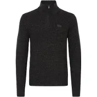 Blend Troyer "Troyer BHPatti", Herren, Gr. 3XL, grau (charcoal mix), Obermaterial: 100% Polyacryl PAN., Pullover Troyer