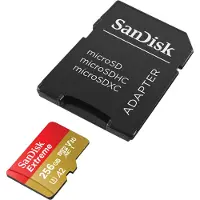 SanDisk Extreme, 256 GB, MicroSDXC, Klasse 3, UHS-I, 160 MB/s, 90 MB/s