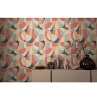 A.S. Création Vliestapete "French Affair Grafik-Tapete Mustertapete Formen Kunst" matt strukturiert Vliestapete geometrisch für Schlafzimmer Küche Wohnzimmer Grafik Flur