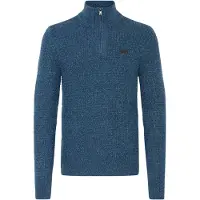 Blend Troyer "Troyer BHPatti", Herren, Gr. L, blau (marineblaus melange), Obermaterial: 100% Polyacryl PAN., Pullover Troyer