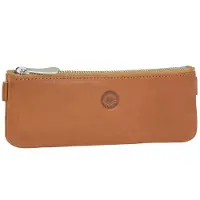 Merkloos Leder Stifteetui - Naturbraun, 16 cm