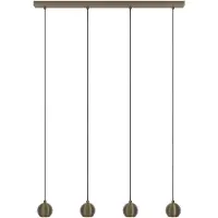 Eglo Hängelampe BIMEDA 1, dimmbar, bronze / altmessing, für Wohn- / Esszimmer, Metall, Pendelleuchte