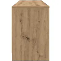 vidaXL Bettschrank 2 stk. Artisan-Eiche 66 x 33 x 48 cm Holzwerkstoff
