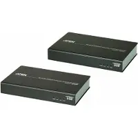 Aten VE813A, AV-Sender & -Empfänger, 100 m, Verkabelt, 3D, Schwarz, HDCP