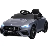 AIYAPLAY Kinder Elektroauto 2x12V Kinderauto mit Musik, MP3, Sanftem Start/Stopp