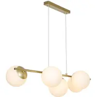 Nordlux - Hängeleuchte Lilly - Messing - 90x20 cm