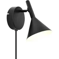 Nordlux - Wandleuchte Kelvis - Schwarz - 22x19 cm