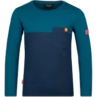 TROLLKIDS - Kid's Bergen Longsleeve - Longsleeve Gr 152 blau