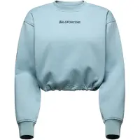 La Sportiva Heritage Logo Crop Sweater Women limestone/night sky (B53B46) XS