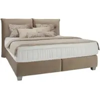 Premium Living Boxspringbett Fog in Beige ca. 160x200cm