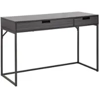 Bessagi Home Schreibtisch Aurora Walnussfarben MDF ca.120x50 cm