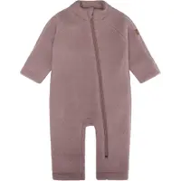 Mikk-Line - Wool Baby Suit - Overall Gr 68 rosa/braun