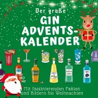 Sonstige Verlage Adventskalender mit 24 Türchen und Gin-Überraschungen für Erwachsene