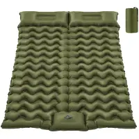 Merkloos Doppel Aufblasbares Luftbett 196 x 130 cm für Camping