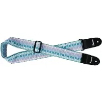 Ibanez GSB50 Braided Guitar Strap Light Blue