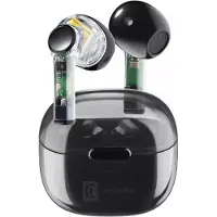 Cellularline FINE, True Wireless Stereo (TWS), Anrufe/Musik, 113 g, Kopfhörer, Schwarz