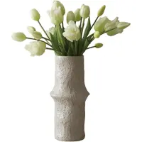 Botané White Tulip Bouquet Mixed Kunstblumenstrauß