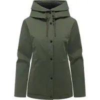 Ragwear Outdoorjacke "Padmini B Y" mit Kapuze Wasserdichte Übergangsjacke mit Taillenzugkordel