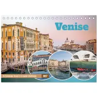 CALVENDO Venedig – Eine bildhafte Hommage an die Magie Venedigs (Schreibtischkalender 2027, DIN A5, Hochformat), Monatskalender