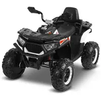 Toyz Elektrisches Quad Gigant, weiß, mit Bluetooth, zum Spielen