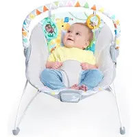 OEM Babywip, Safari Fun mit entspannender Giraffe und Affe, mehrfarbig