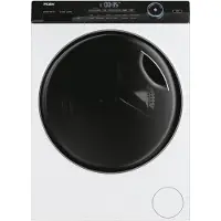 Haier I-Pro Series 3 HD80-A3939E, Freistehend, Frontlader, Wärmepumpe, Weiß, Drehregler, Rechts