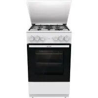 Gorenje Gk5a22wh Butangas-herd Mit Backofen 4 Brennern