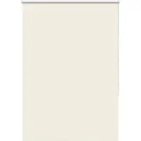 vidaXL Verdunkelungsrollo Cremeweiß 95x130cm Stoffbreite 90,7 cm