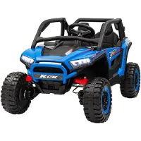 AIYAPLAY Elektro Kinderauto, Geländewagen mit 2,4G Fernbedienung, 5-7 km/h