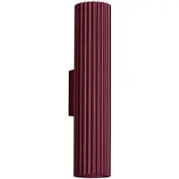 Sollux Wandleuchte KARBON 30 burgund 2xGU10 10W Aluminium 30x8.5x6.5cm Lighting