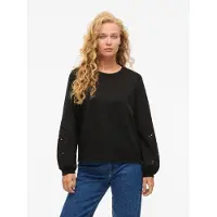 Vila Visandy Rundhals Langärmeliges Sweatshirt