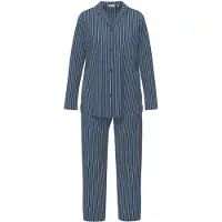 Seidensticker Schlafanzug "Damen Pyjama Set lang", Damen, Gr. 36, navy, Obermaterial: 100% Modal CMD., Homewear-Sets Schlafanzug