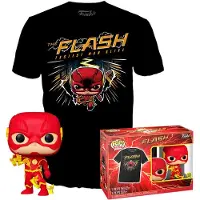 Funko POP! Dc Comics The Flash Kurzarm-t-shirt Mit Figur