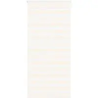 vidaXL Doppelrollo Marmorbeige 95x200 cm Stoffbreite 90,9 cm Polyester