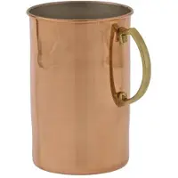 Ich-zapfe Bierkrug, Bierseidel - 1,5 L, Kupfer-Zinn