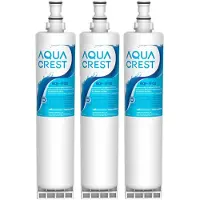 Aqua Crest AQUACREST 4396508 Kühschrank Wasserfilter, Kompatibel mit Whirlpool 4396508 4396510 Maytag KitchenAid SBS002, SBS003, SBS004, SBS200, S20BRS, EDR5RXD1,