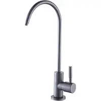 Sonstiges Osmose Wasserhahn für Wasserreiniger 1/4 Zoll Grau Edelstahl