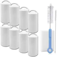 Sonstiges Kohlefilter Ersatz für Trinkbrunnen 8er Set mit Reinigungsset