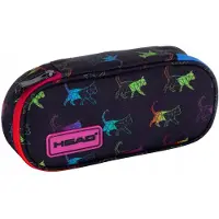 Head Rainbow Kitty AC6 Federmäppchen Tasche mit Katzenmuster