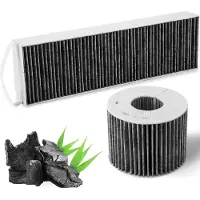Sonstiges Aktivkohlefilter 1 Stück für Bora Pure/X Pure/S Pure, 5-Layer Filtration, Umluft Dunstabzug Ersatzfilter