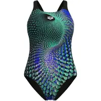 Arena Badeanzug, Damen Peacock Pro Back