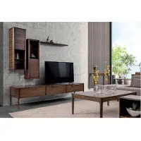AEA Wohnzimmer Set Schrankwand Ablage mit tv Stand Modernen Designen Wohnwand